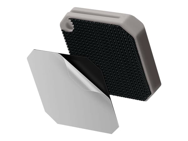 Laut HUEX GEM - Fodral för airtag - silikon - grå - för Apple AirTag