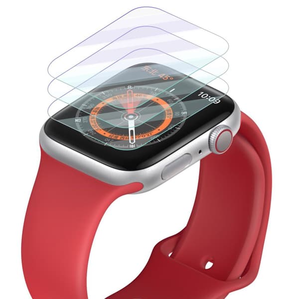 Apple Watch Series 7/8 41/45mm Sk�rmskydd PET (2-pack)