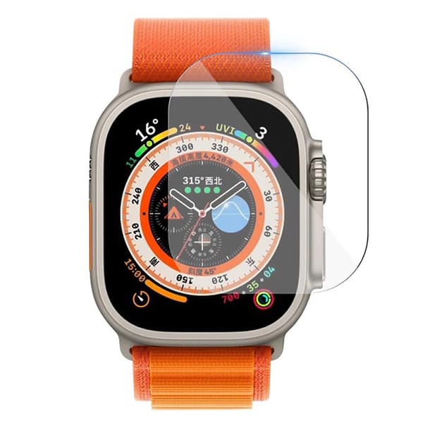 Apple Watch Series 7/8 41/45mm Sk�rmskydd PET (2-pack)