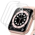 Miniatyrbild 7 av 11: Apple Watch Series 1/2/3 38/42mm Skärmskydd PET (2-pack)