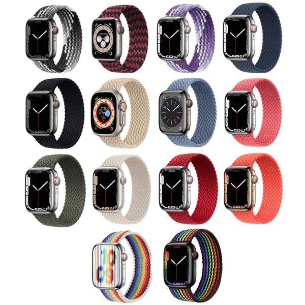 Elastiskt Apple Watch Armband 42mm/44mm/45mm/49mm