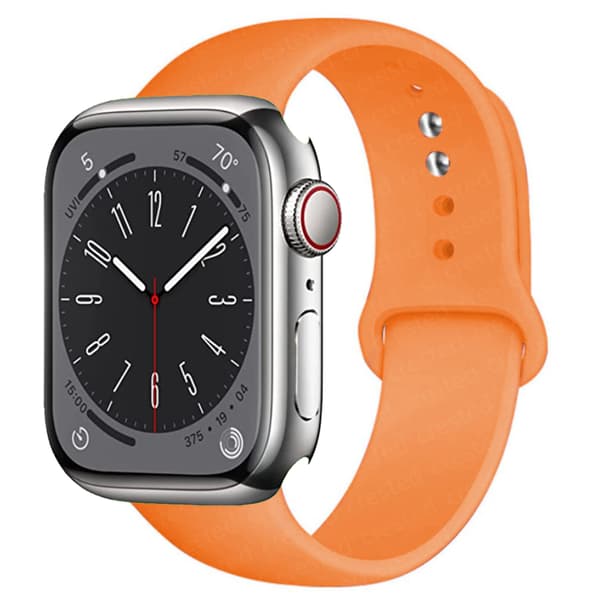 Silikonarmband Hållbart Apple Watch 38mm/40mm/41mm