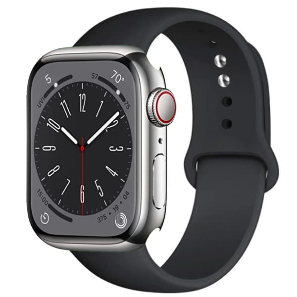 Silikonarmband Hållbart Apple Watch 38mm/40mm/41mm