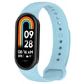 Miniatyrbild 1 av 6: Silikonarmband Xiaomi Smart Band 8 Ljusblå