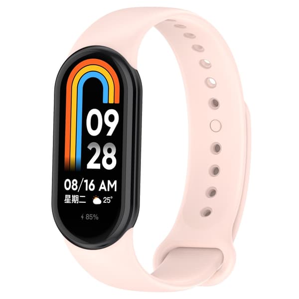 Silikonarmband Xiaomi Smart Band 8 Rosa