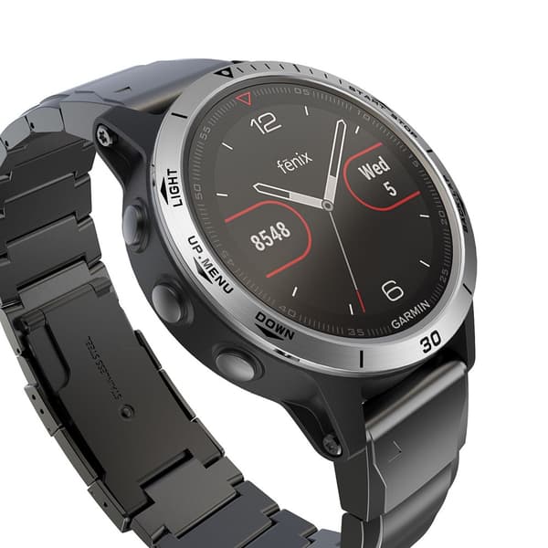 Bezel Ring Garmin Fenix 5 Silver