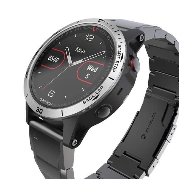 Bezel Ring Garmin Fenix 5 Silver