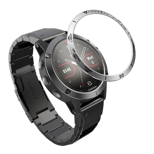 Bezel Ring Garmin Fenix 5 Silver