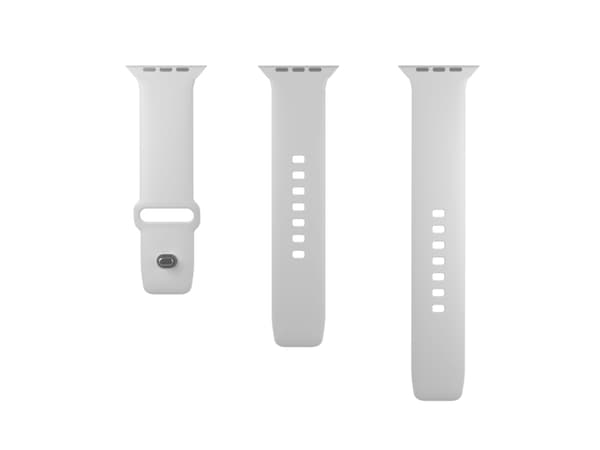 PURO PUICNAW44WHI, Yhtye, Älykello, Valkoinen, Apple, Apple Watch, Silikoni