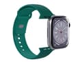 Miniatyrbilde 3 av 5: PURO PUICNAW44DKGRN, Band, Smartklokke, Grønn, Apple, Apple Watch, Silikon