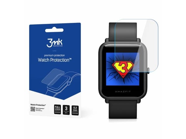 3MK Klokkebeskyttelse, Amazfit BIP S, 1 stk