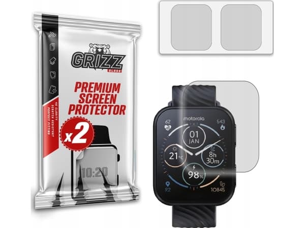 GrizzGlass Folia matowa GrizzGlass PaperScreen Motorola Moto Watch 200