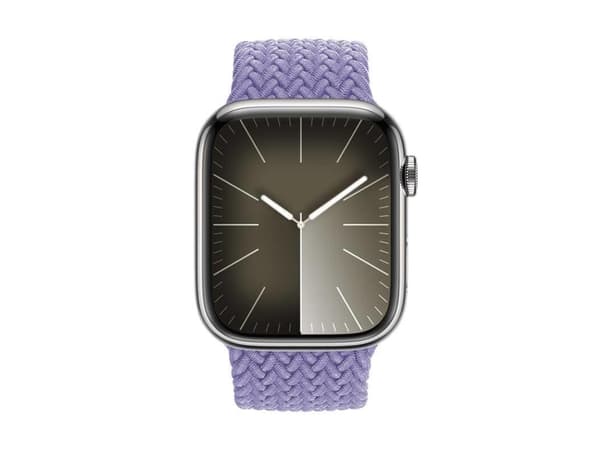 Crong Wave Band - Punottu ranneke Apple Watch 38/40/41 mm:lle (violetti)
