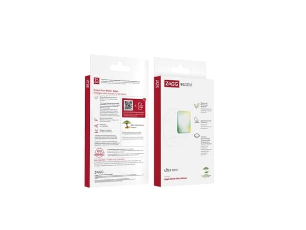 ZAGG InvisibleShield Ultra ECO - Skjermbeskyttelse for smart armbåndsur - film - for Apple Watch Ultra (49 mm)