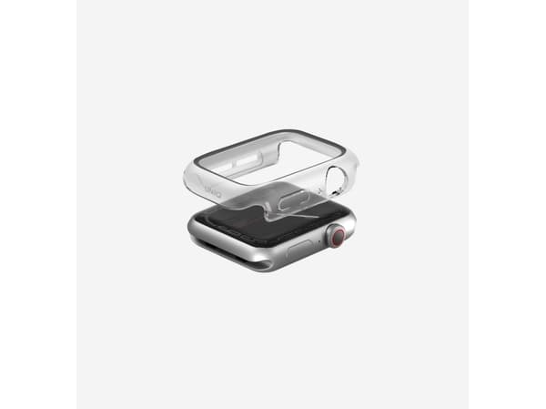 Uniq Nautic, Watch case, Apple, Watch, Polykarbonat (PC), Herdet glass, Termoplastisk elastomer (TPE), 45mm