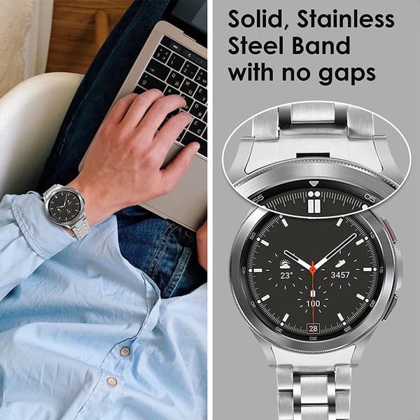 Urrem til Samsung Galaxy Watch6 40 44mm Classic 43 47mm Ur 5 40 44mm Ur4 40 44mm