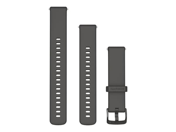 Garmin Acc, Venu 3S, 18 mm rem, steingrå + skifer, WW/Asien (010-13256-00)
