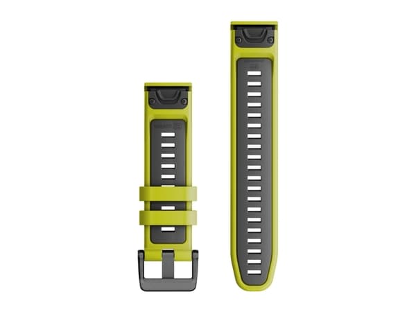 Garmin Acc,epixPRO (g2),22mm QuickFit Lime/Grpht Silcn Bnd,WW/Asia