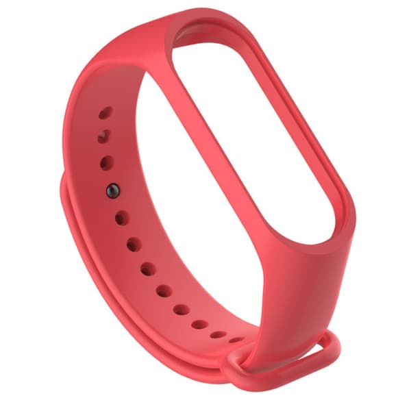 Silikonarmband Xiaomi Mi Band 3/4 Röd