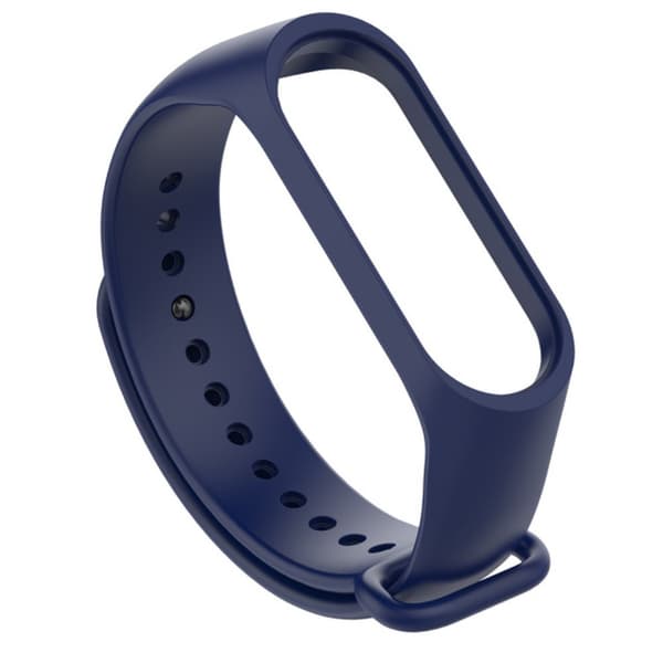 Silikonarmband Xiaomi Mi Band 3/4 Mörkblå