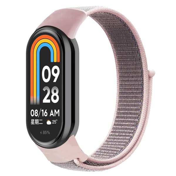 Nylonarmband Xiaomi Smart Band 8 Rosa
