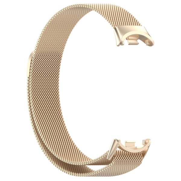 Milanese Loop Armband Xiaomi Smart Band 8 Champagne Guld