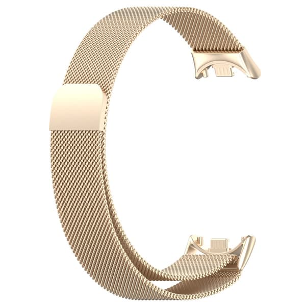 Milanese Loop Armband Xiaomi Smart Band 8 Champagne Guld