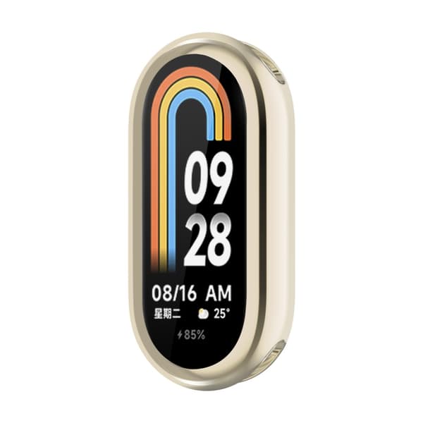 Heltäckande TPU Skal Xiaomi Smart Band 8 Guld