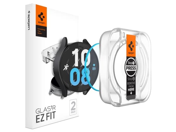 Spigen AGL06522, Skärmskydd för klocka, Samsung, Galaxy Watch 6 (40mm), Härdat glas, 34,7 mm, 34,7 mm
