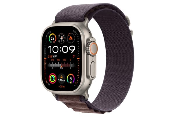 Apple - Slinga för smart klocka - 49 mm - Liten storlek - indigo