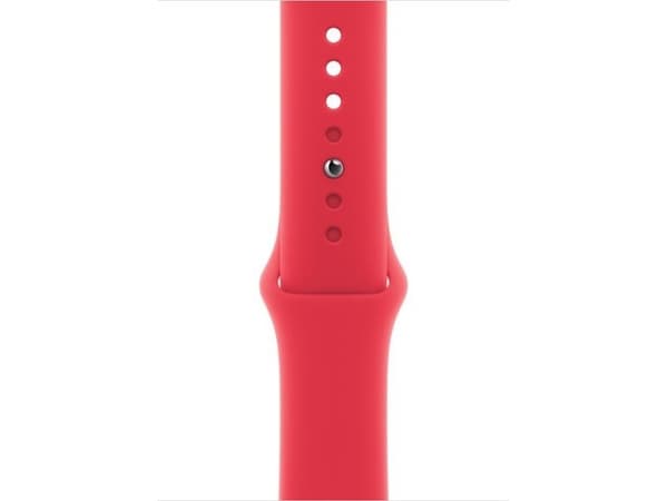 Apple - Band för smart klocka - 45 mm - storlek S/M - produkt (RÖD)