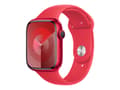Miniatyrbild 1 av 5: Apple - Band för smart klocka - 45 mm - storlek S/M - produkt (RÖD)