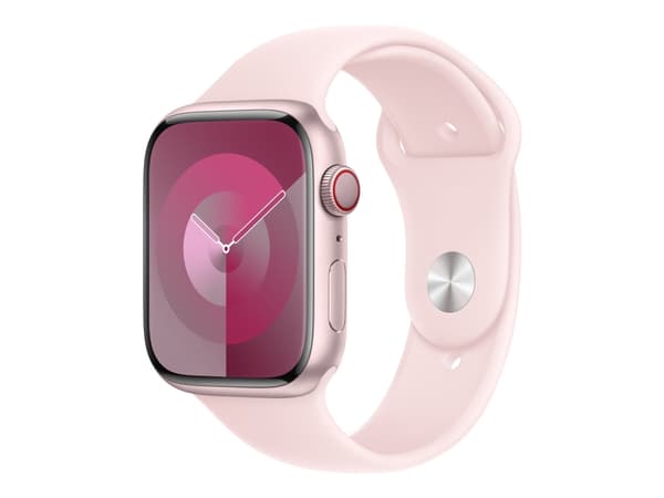 Apple MT3U3ZM/A, Yhtye, Älykello, Vaaleanpunainen, Apple, Apple Watch 42mm, 44mm, 45mm, 49mm, Fluoroelastomeeri
