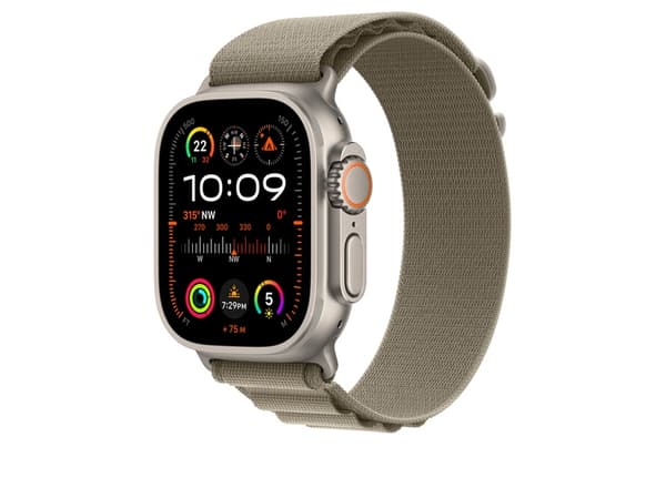 Apple - Sløyfe for smart armbåndsur - 49 mm - Liten størrelse - oliven