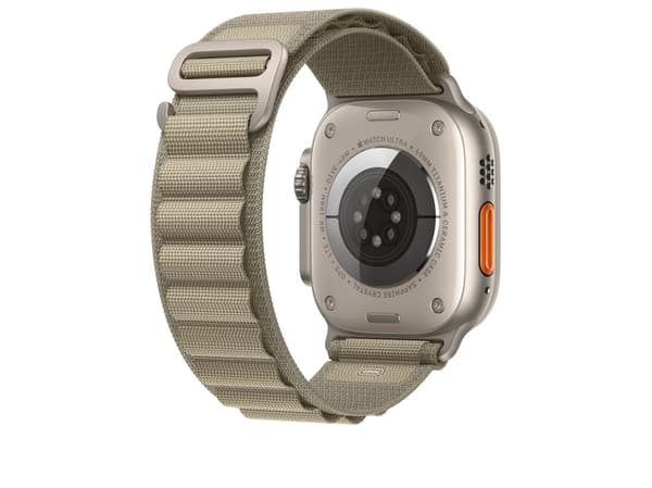 Apple - Sløyfe for smart armbåndsur - 49 mm - Liten størrelse - oliven