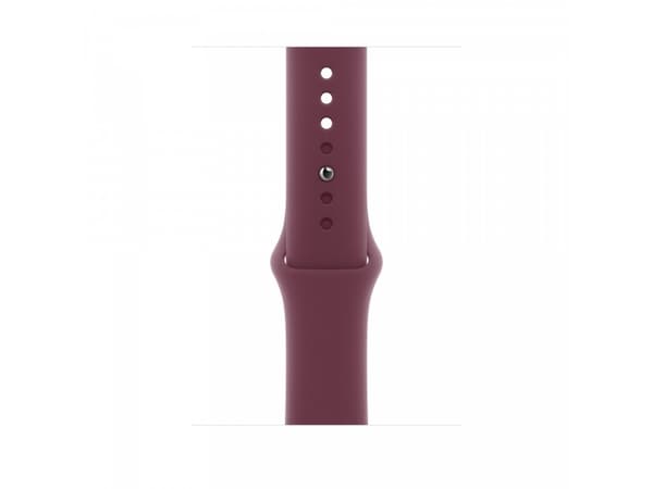 Apple - Bånd for smart armbåndsur - 45 mm - M/L (passer håndledd på 160 - 210 mm) - morbær