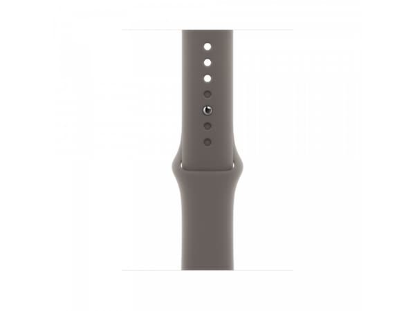 Apple - Band för smart klocka - 45 mm - M/L (passar handleder på 160 - 210 mm) - lera