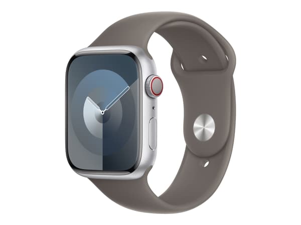 Apple - Band för smart klocka - 45 mm - M/L (passar handleder på 160 - 210 mm) - lera