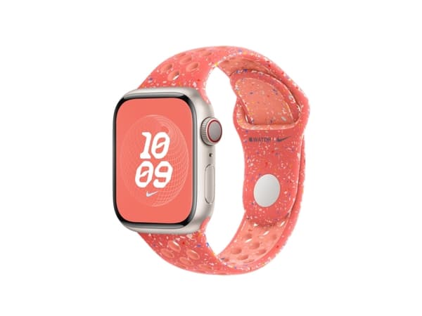Apple Nike - Bånd for smart armbåndsur - 41 mm - S/M-størrelse - magiske glør