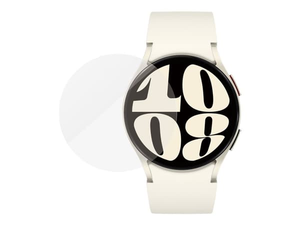 PanzerGlass Samsung Galaxy Watch 6 Classic 47mm, Läpinäkyvä, Samsung, Samsung - Galaxy Watch6 44mm, Karkaistu lasi, Polyeteenitereftalaatti, Naarmuun