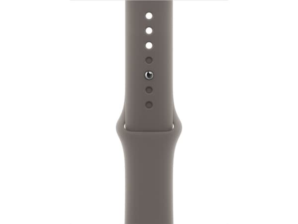 Apple - Band för smart klocka - 45 mm - storlek S/M - lera