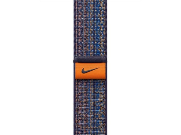 Apple Nike - Slinga för smart klocka - 41 mm - 130 - 190 mm - game royal/orange