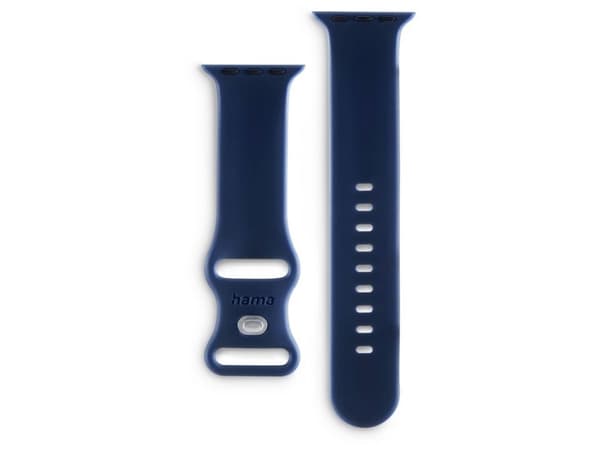 Hama 00215636, Band, Smartwatch, Blå, Apple, Apple Watch 42 / 44 / 45 / 49 mm, Silikon