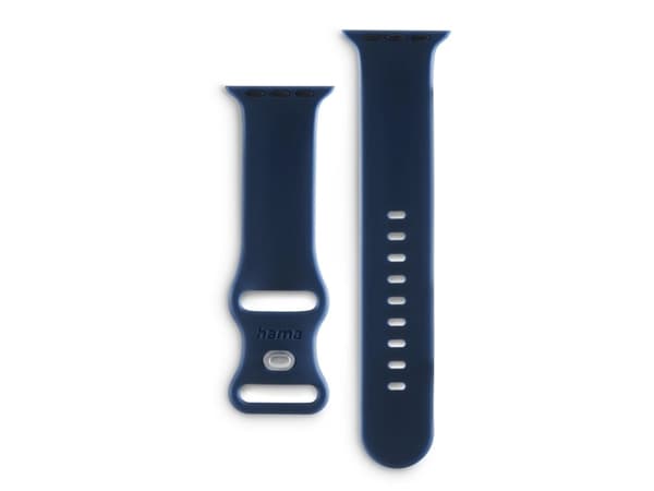 Hama 00215636, Band, Smartwatch, Blå, Apple, Apple Watch 42 / 44 / 45 / 49 mm, Silikon