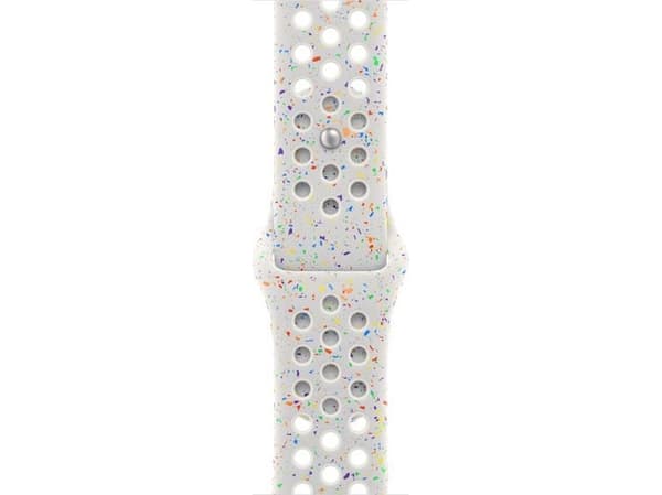 Apple Nike - Band för smart klocka - 41 mm - storlek S/M - ren platinum