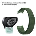 Miniatyrbild 3 av 4: Full Fit Nylonarmband Samsung Galaxy Watch 6 Classic 43mm Grön