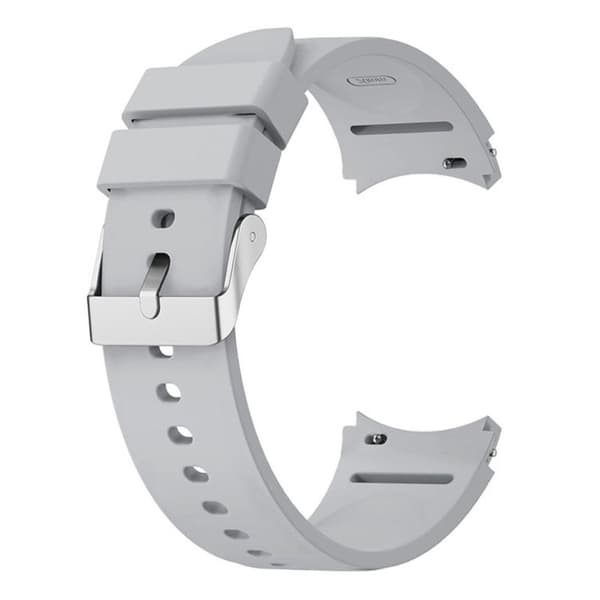 Full Fit Silikonarmband Samsung Galaxy Watch 6 44mm Grå