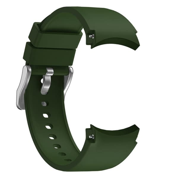 Full Fit Silikonarmband Samsung Galaxy Watch 6 Classic 47mm Grön