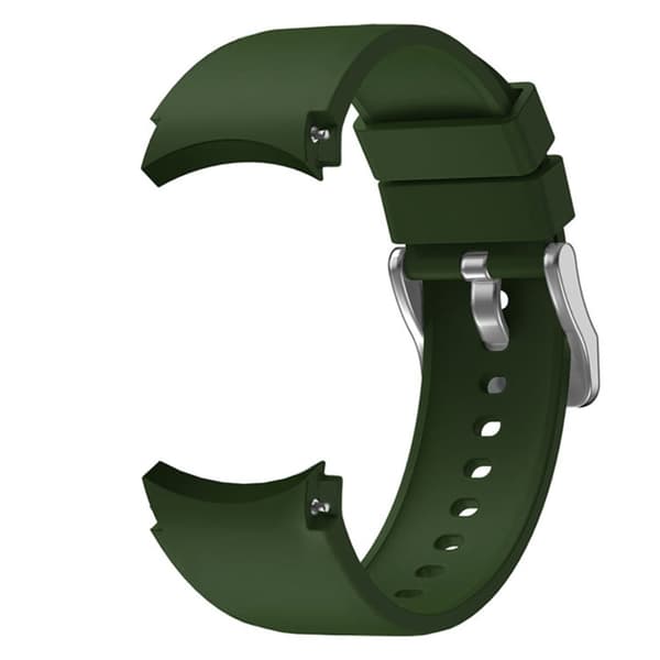 Full Fit Silikonarmband Samsung Galaxy Watch 6 Classic 47mm Grön
