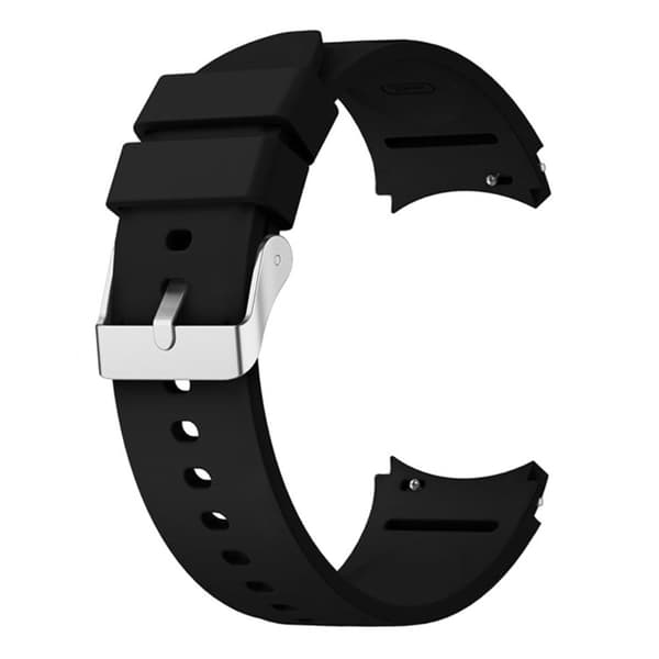 Full Fit Silikonarmband Samsung Galaxy Watch 6 40mm Svart